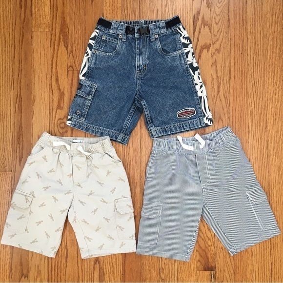 Kids Headquarters / Genunine Sonoma Toddler Boy Bundle 3-pcs cotton Shorts - Picture 1 of 16